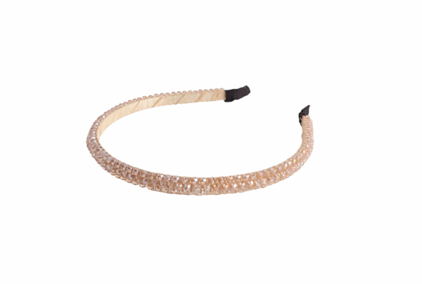 Hårbøyle pearl medium – Champagne