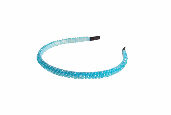 Hårbøyle pearl medium – Turkis