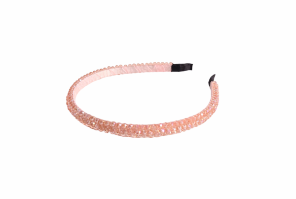 Hårbøyle pearl medium – Peach