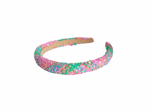 Hårbøyle polstret boucle smal – Multicolour