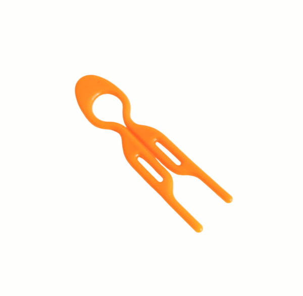 Hårkam/hair pin liten – Orange