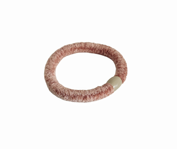 Trend hårstrikk velur – Nude