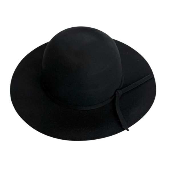 Exclusive ull hatt rund – Sort
