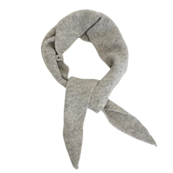 Sophie skjerf wool – Lys grå