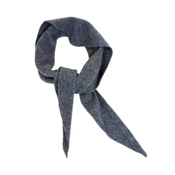 Sophie skjerf wool – Gråblå