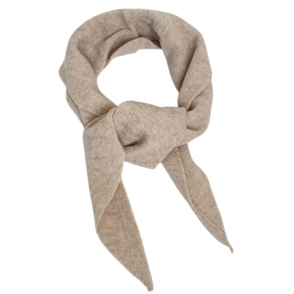 Sophie skjerf wool – Lys beige