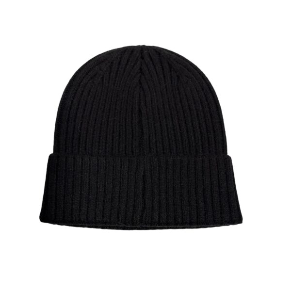 Markus lue ribbestrikk unisex – Sort
