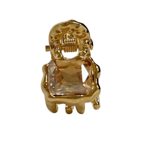 Seraphina Crystal klype – liten – Peach