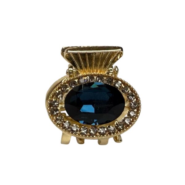 Seraphina Crystal klype – rund – Blå