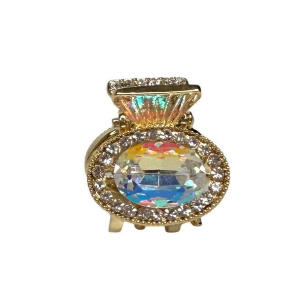 Seraphina Crystal klype – rund – Klar