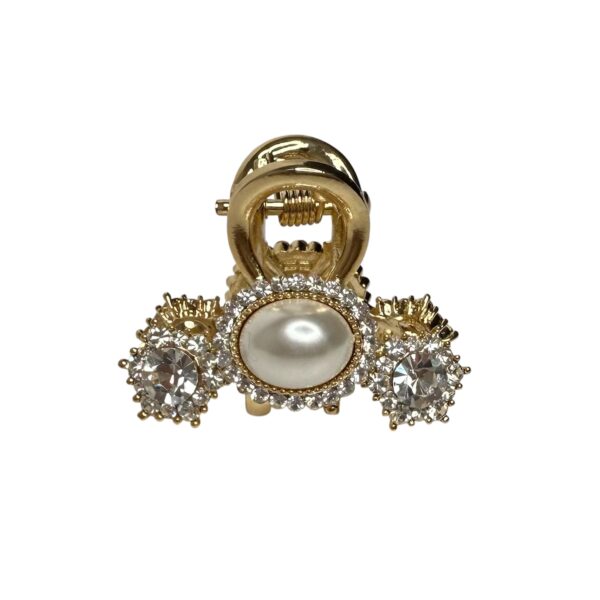 Seraphina Daisy pearl klype – Perlehvit