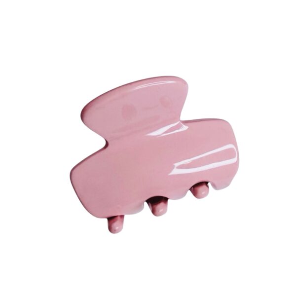 Hårklype basic collection liten – Dus rosa