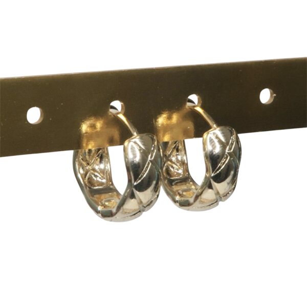Chunky hoops m. mønster – Gull