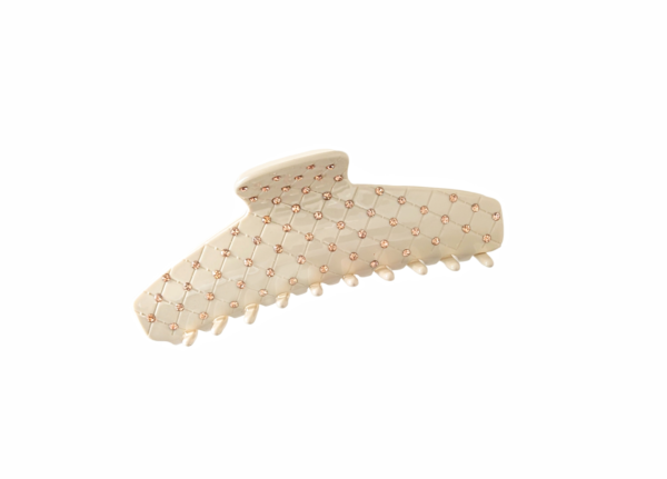 Hårklype Elisabeth – Exclusive stor, Creme