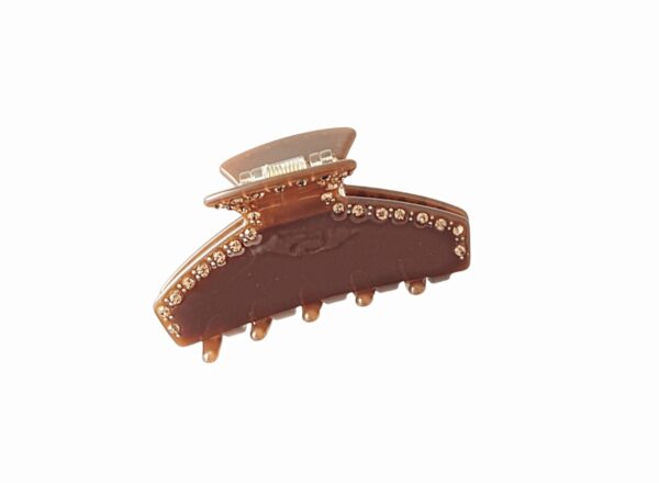Hårklype Elisabeth – Medium, Cognac