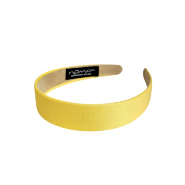 Jackie hårbøyle basic flat – Gul