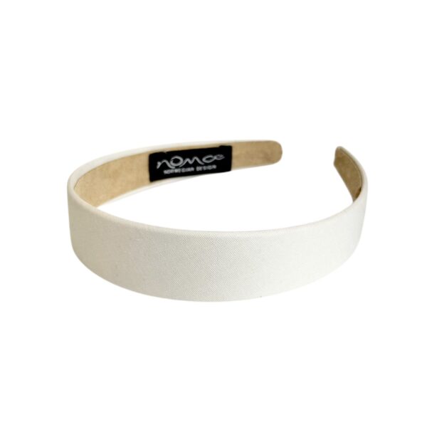 Jackie hårbøyle basic flat – Off white