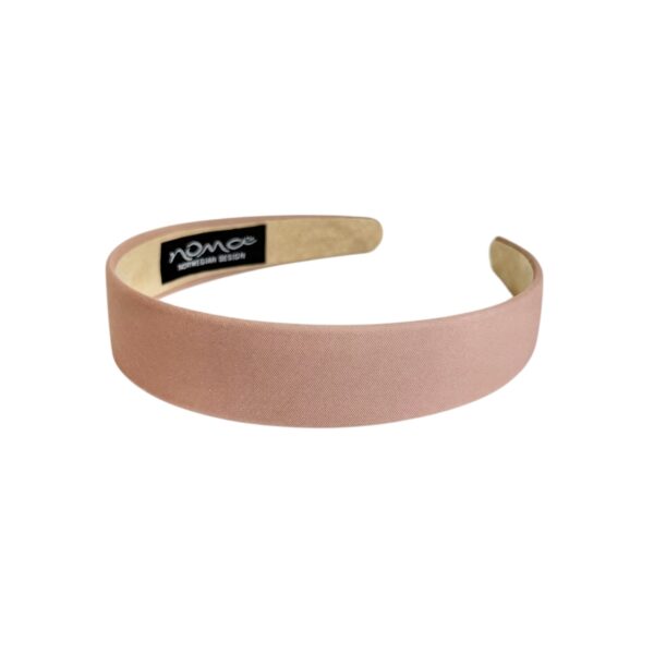 Jackie hårbøyle basic flat – Dusty pink