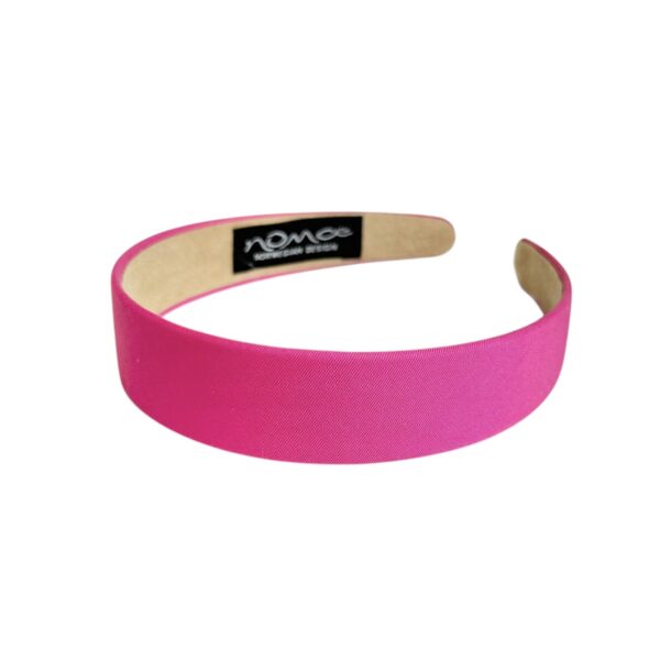 Jackie hårbøyle basic flat – Hot pink