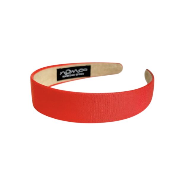 Jackie hårbøyle basic flat – Rød