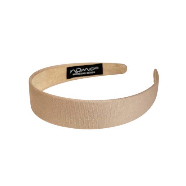 Jackie hårbøyle basic flat – Beige
