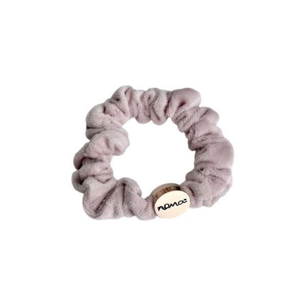 Noma logo hårstrikk basic – Lys rosa