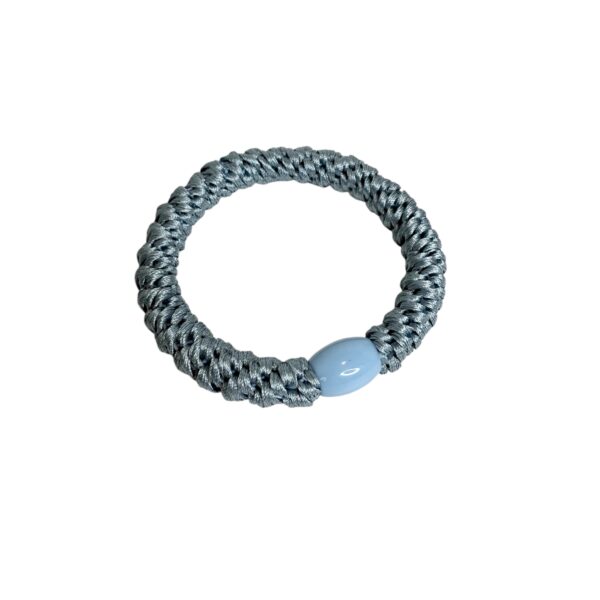 Trend hårstrikk – Dusty blue