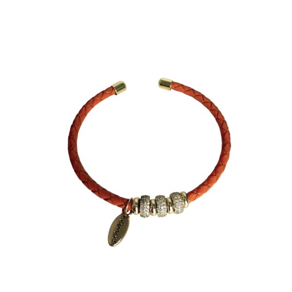 Venezia armbånd – Enkel – Oransje