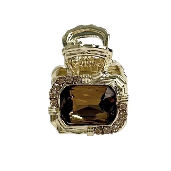 Seraphina Crystal klype – firkant – Topaz