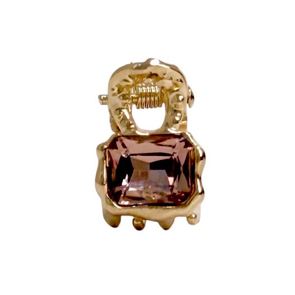 Seraphina Crystal klype – liten –  Rosé