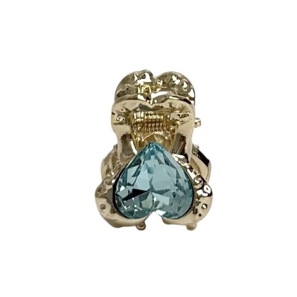Seraphina Heart klype – Aqua