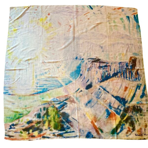 Edvard Munch skjerf store – Solen
