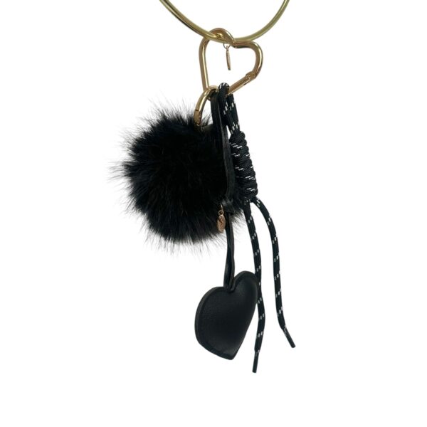 Bag charm NOMA – Sort