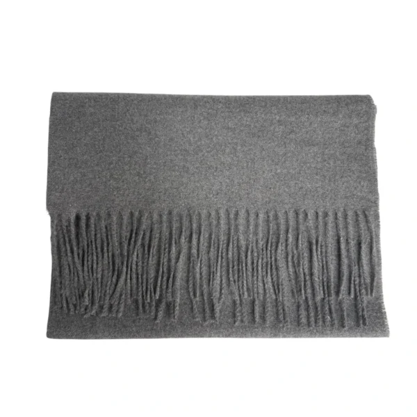 Basic unisex skjerf – Koksgrå