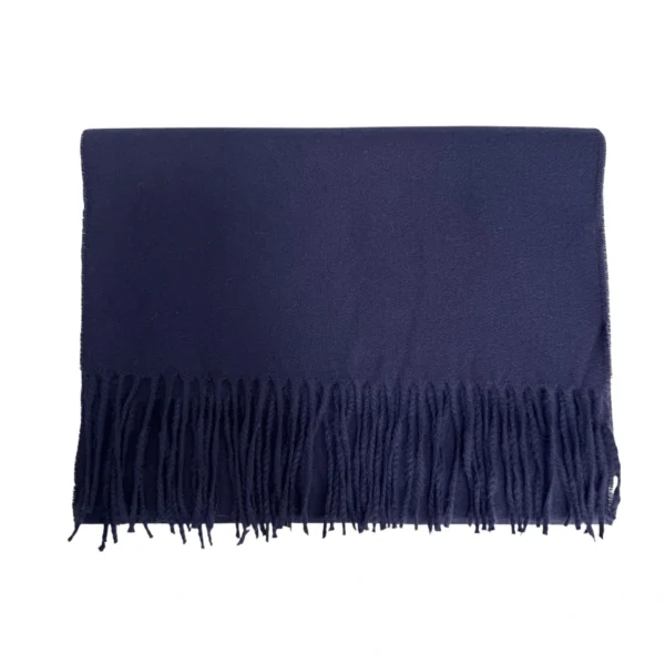 Basic unisex skjerf – Navy