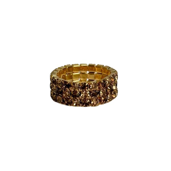 Ring 3 rader – Gull/topas/champagne
