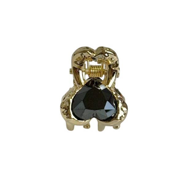 Seraphina Heart klype – Sort