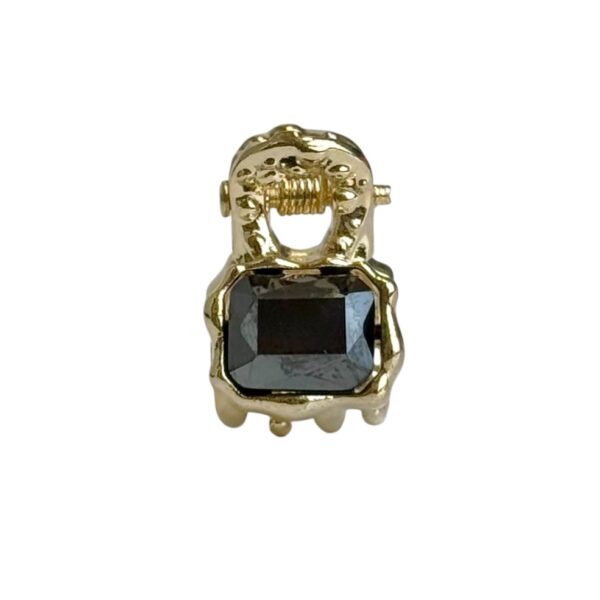 Seraphina Crystal klype – liten – Sort