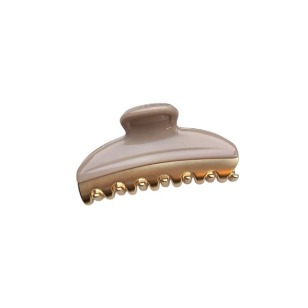 Hårklype KAIA – medium – Taupe