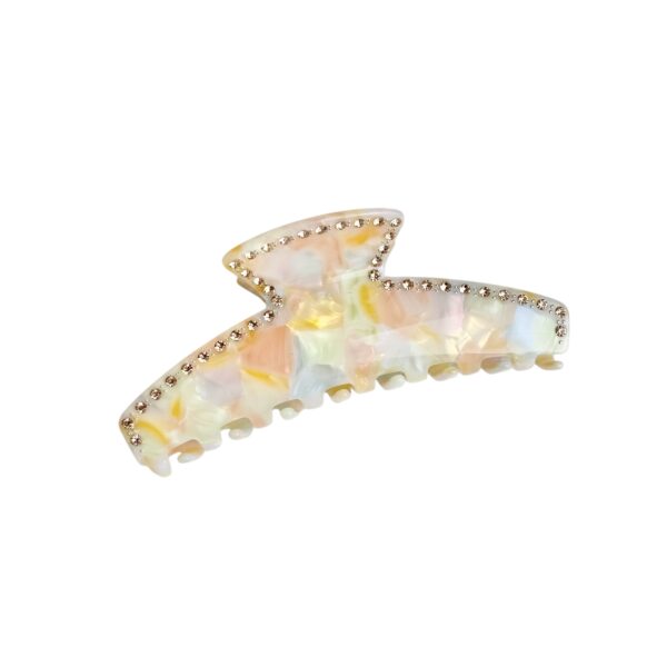 Hårklype Elisabeth – Stor, Pastell multicolor