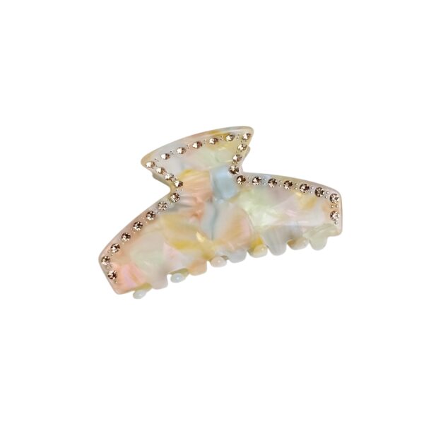 Hårklype Elisabeth – Medium, Pastell multicolor