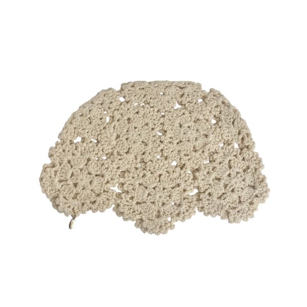 Heklet lue – Beige