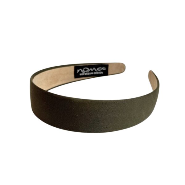 Jackie hårbøyle basic flat – Oliven
