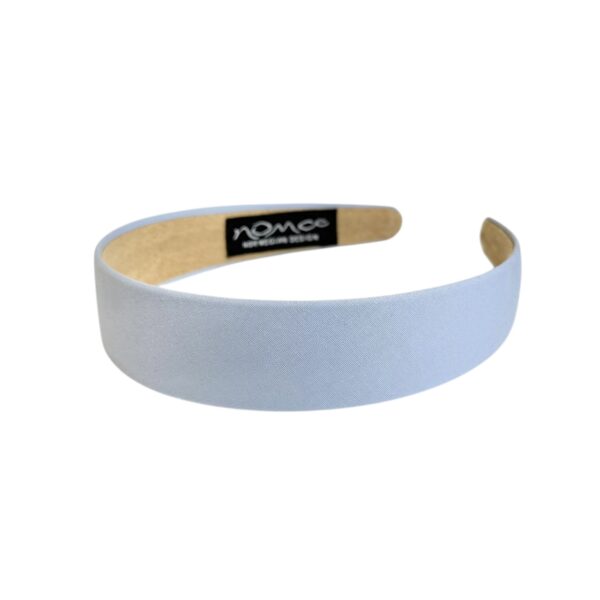 Jackie hårbøyle basic flat – Lys blå