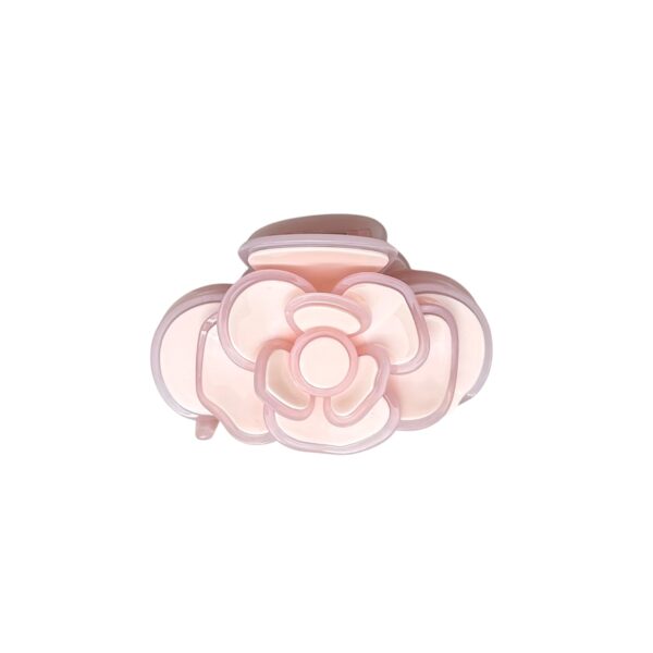 Anemone liten hårklype blomst – Lys rosa/transparant rosa