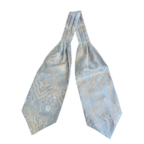 Ascot – #15 Himmelblå/creme paisley