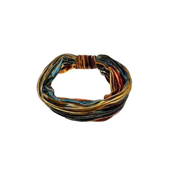 Hårbånd knute – Multicolor jordfarger