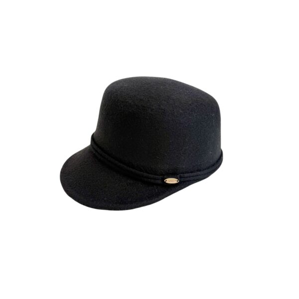 Iben hatt med brem – Sort