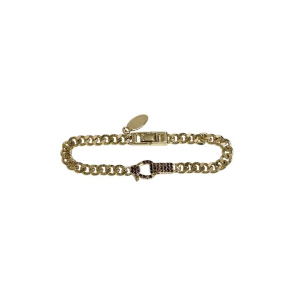 Armbånd Zara – Gull/brun