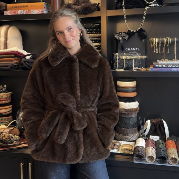 Alaska jakke uten hette – Minkbrun